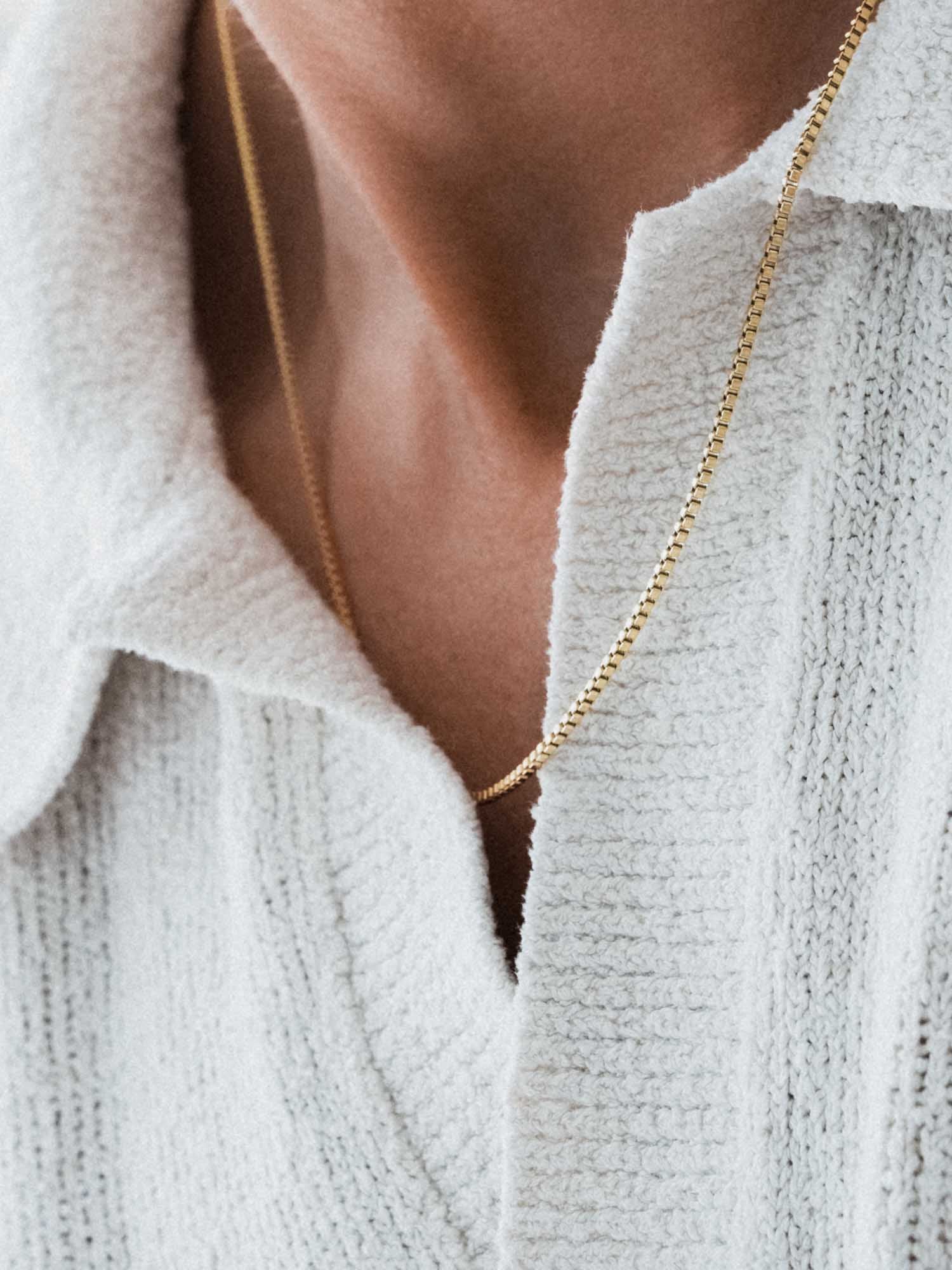 BOX CHAIN NECKLACE - Image 5