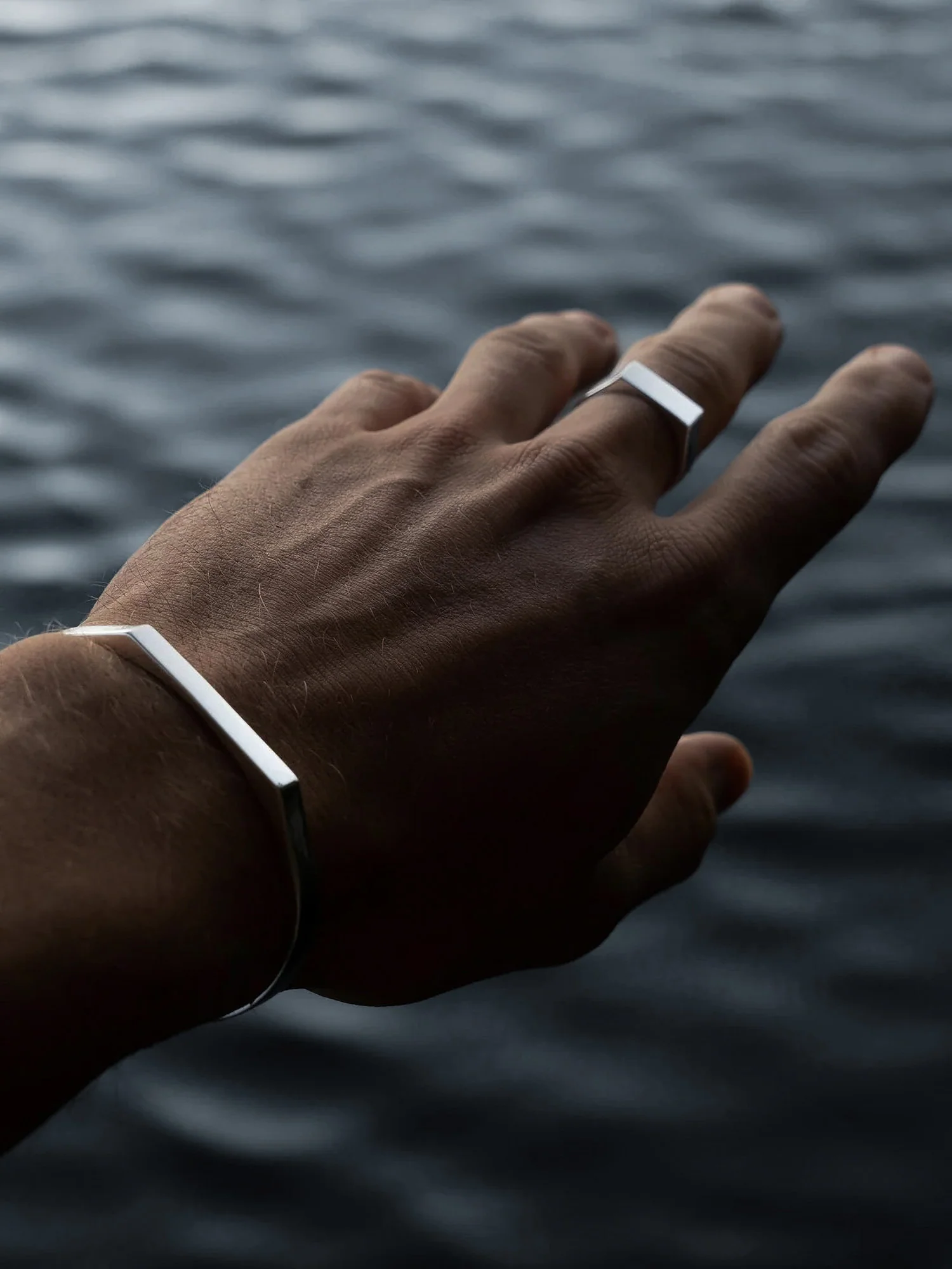 UNISIZE SIGNET SET IN SILVER - Image 3