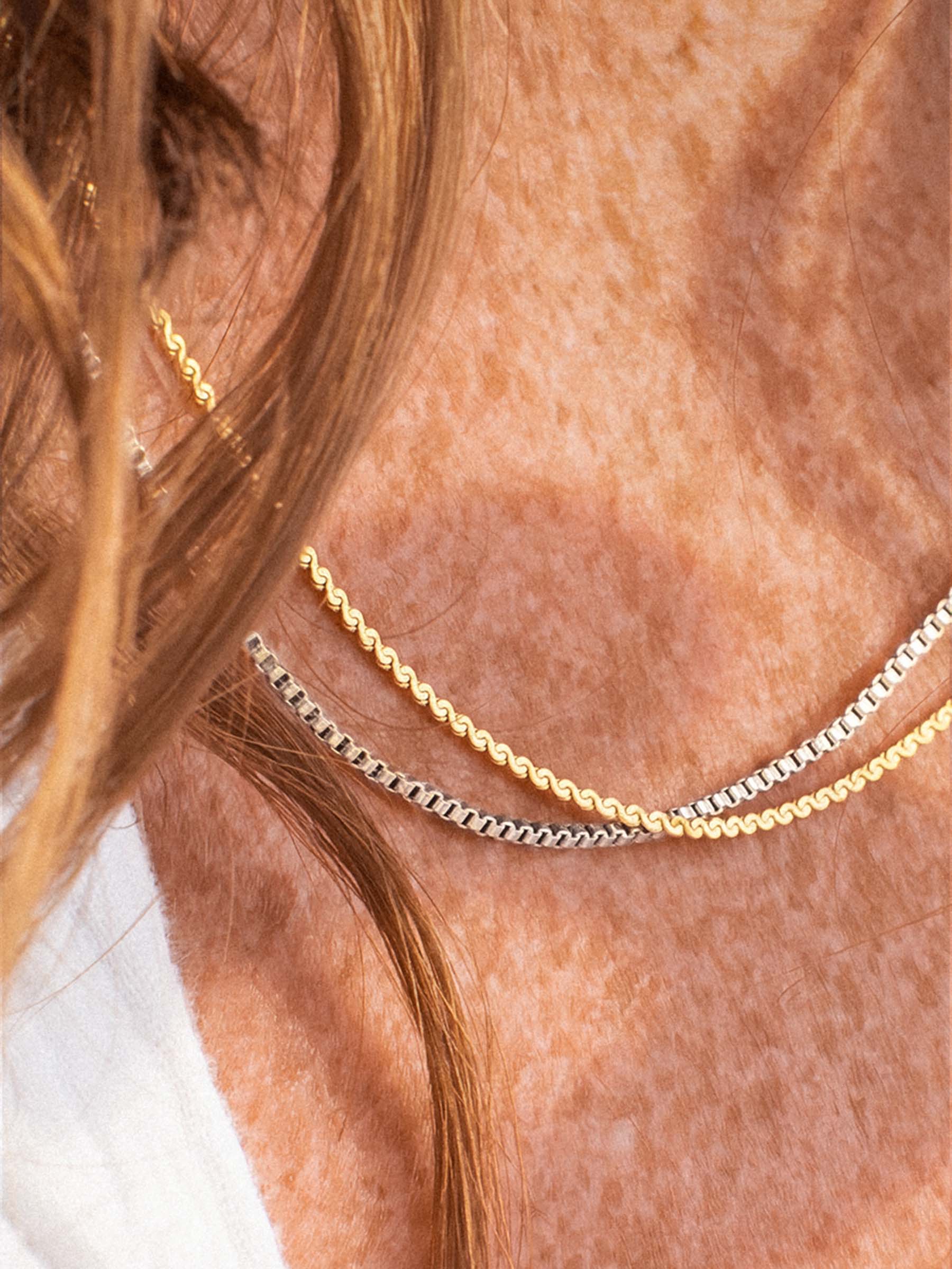 BOX CHAIN NECKLACE - Image 5