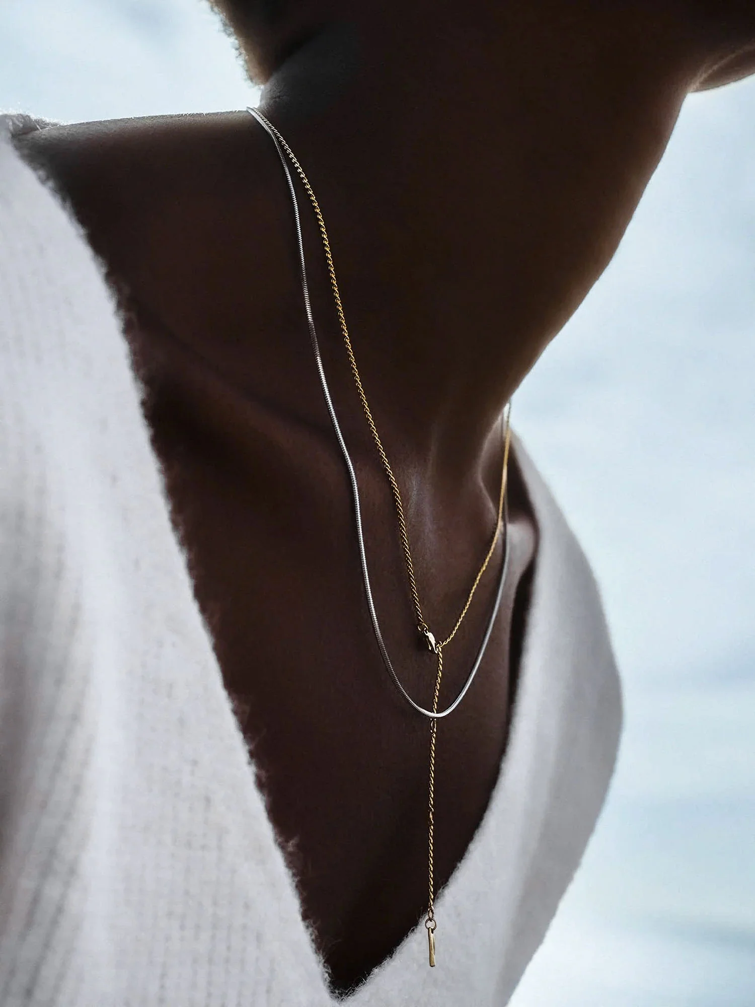 SQUARE CHAIN NECKLACE - Image 5